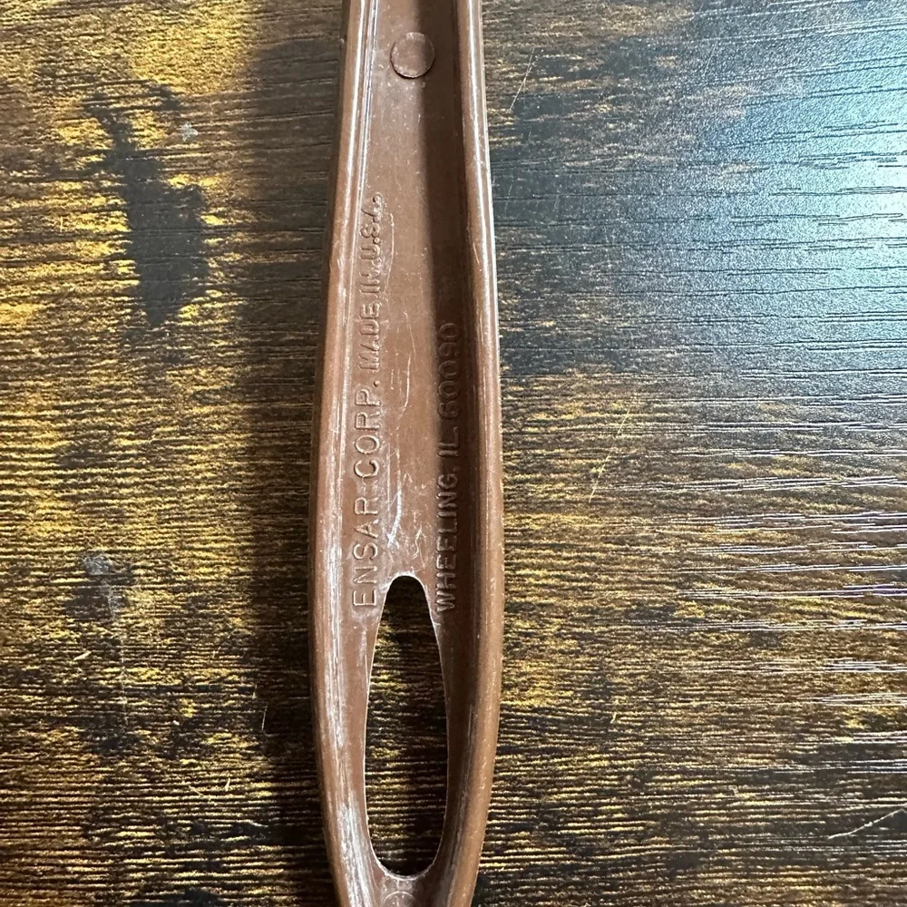 Ensar Corp Spaghetti Pasta Spoon Brown‎ Vintage Retro 80’s